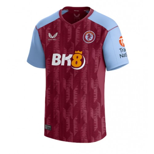 Pánský Fotbalový dres Aston Villa 2023-24 Domácí Krátký Rukáv